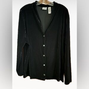 Perfect Velvety Comfy dressy casual top!